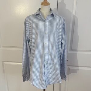 🛑clearance🛑 J Crew Men's Blue Checkered Shirt